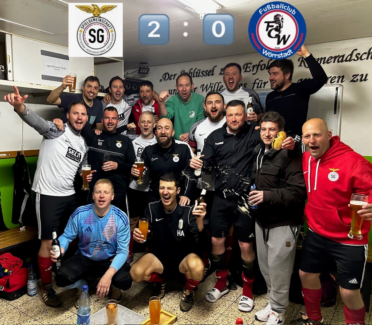 Mehr über den Artikel erfahren Ü32 Kreispokal – SG ErbesWiesenHeim 2 : 0 FC Wörrstadt