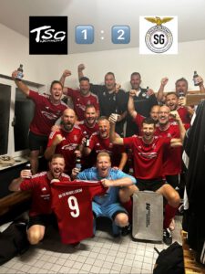 Mehr über den Artikel erfahren Ü32 Kreispokal 25/26 – TSG Weinheim 1 : 2 SG Rhh Schweiz